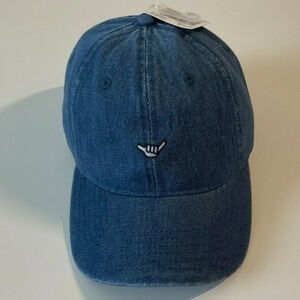 Blue Denim Adjustable Cap